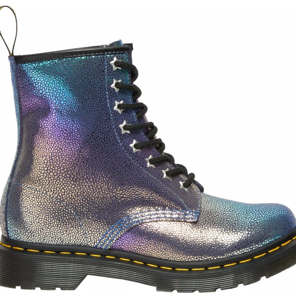 Dr. Martens Women's 1460 Sand Rainbow Ray Boots